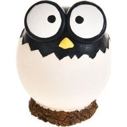 HOMEPET BUBBLE Игрушка для собак латексная "Цыпленок в яйце с пищалкой", 10*7,5*7,5 см