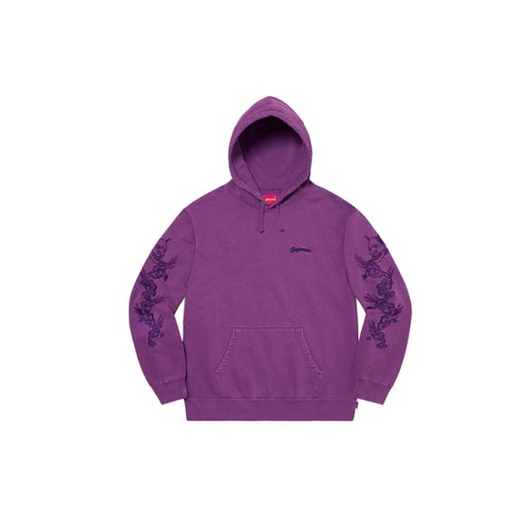 Supreme SS20 Week 14 Dragon Overdyed Hooded Sweatshirt