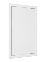 Люк ревизионный Л фланец 246х396 нажимной 268х418 пластик EVECS