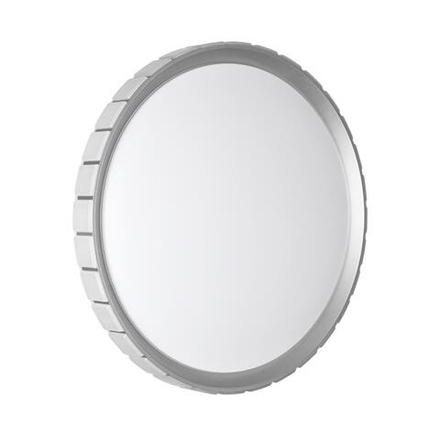 7696/ELN PALE SN 90 Светильник пластик/серебристый LED 76Вт 3000/4000/6000К D495 IP43 CCT KUPI SILVER