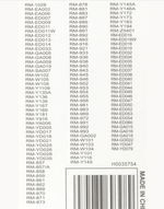 Пульт для Sony универсальный RM-L1351 Huayu