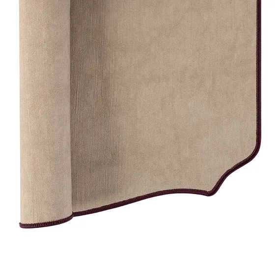 Салфетка сервировочная etica, 43,6х33 см, бежево-розовая