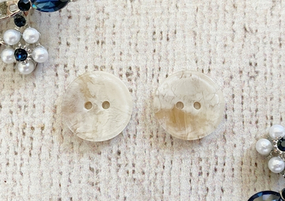 Пуговицы костюмные, d 2,5 см