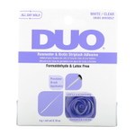DUO, Striplash-адгезив с розовой водой и биотином, белый / прозрачный, 5 г (0,18 унции)