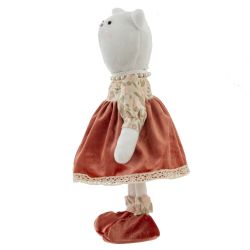 GAEM Игрушка набивная "Кот/Кошка", L14 W11,5 H33 см, 2в.