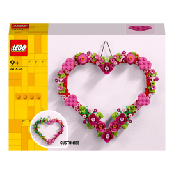 LEGO Icons - Украшение в форме сердца 40638