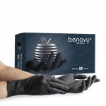 Перчатки нитриловые черные