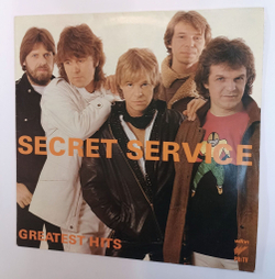 Винтажная виниловая пластинка LP Secret Service Greatest Hits (Польша 1987)