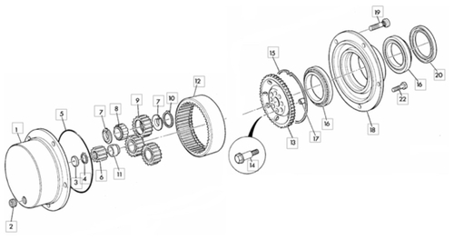 Бортовая на экскаватор погрузчик JCB 3CX Запчасти