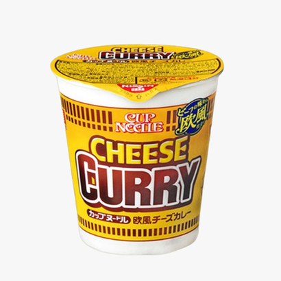 Лапша Cup Noodle, с карри и сыром, Nissin