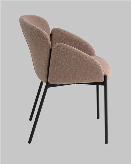 Стул обеденный Кирби светло-коричневый