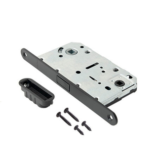 Замок с магнитной защелкой CODE DECO 5300-MC-WC-BLM ЦЕНТР МАГН под завертку черный