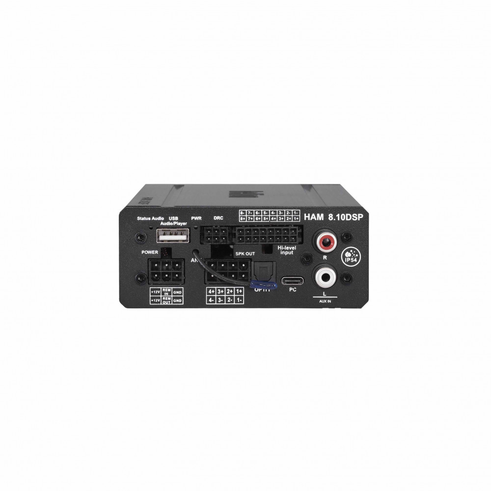 Процессорный усилитель Hellion HAM 8.10 DSP - BUZZ Audio