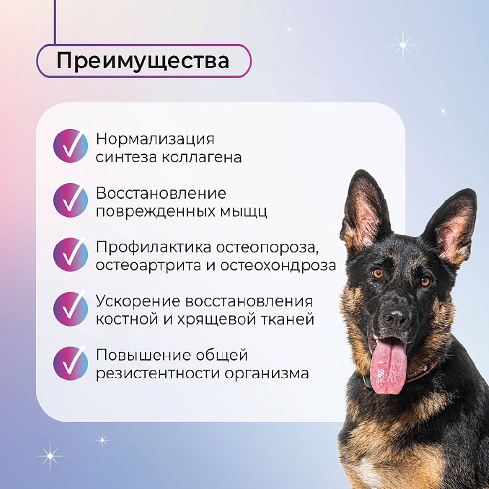 Функциональное лакомство Favet PetPantel Soft Chews для мышц и суставов для собак, 120г