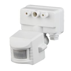 Датчик движения ЭРА MD 02 прожекторный 1200Вт IP-44 12м | Датчики движения
