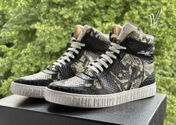 Кроссовки Philipp Plein Notorious Python Skull