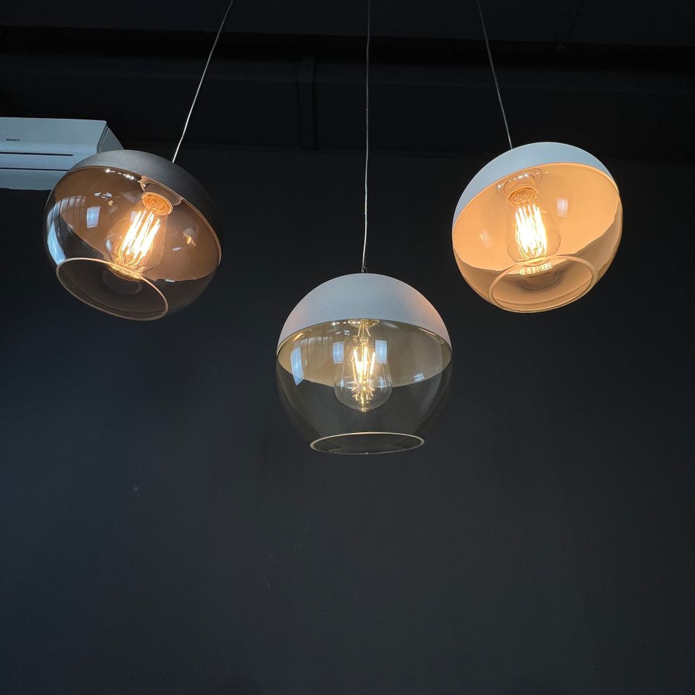 Подвесной светильник NORD C D20 Black/Transparent