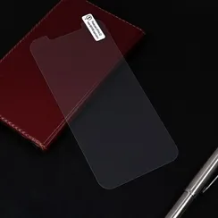 Защитное стекло 2.5D LuazON для iPhone 12 Pro MAX, полный клей, 0.26 мм, 9Н