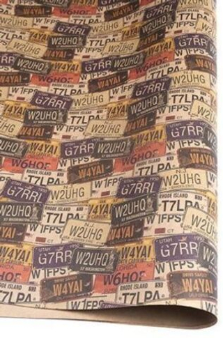 Бумага крафт 100*70см Автознаки 1 лист