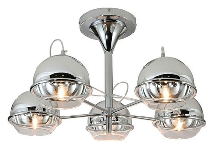 Люстра на штанге LUMINA DECO Veroni LDC 1029-5 CHR