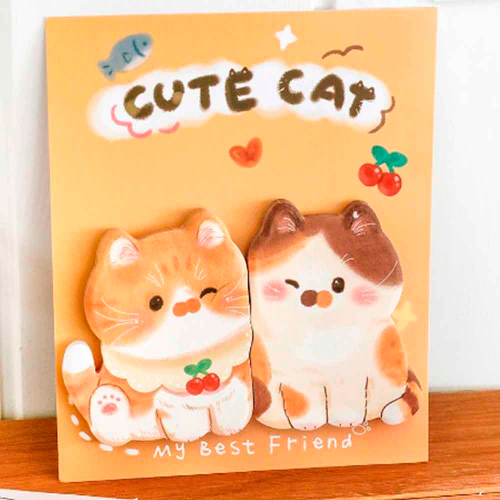 Стикеры для заметок Cute cat