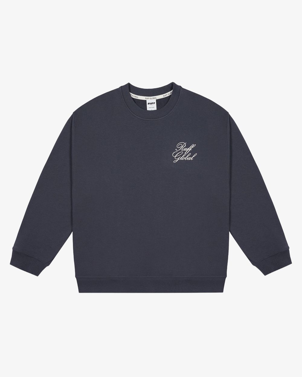 Толстовка Ruff Global Oversized темно-серая