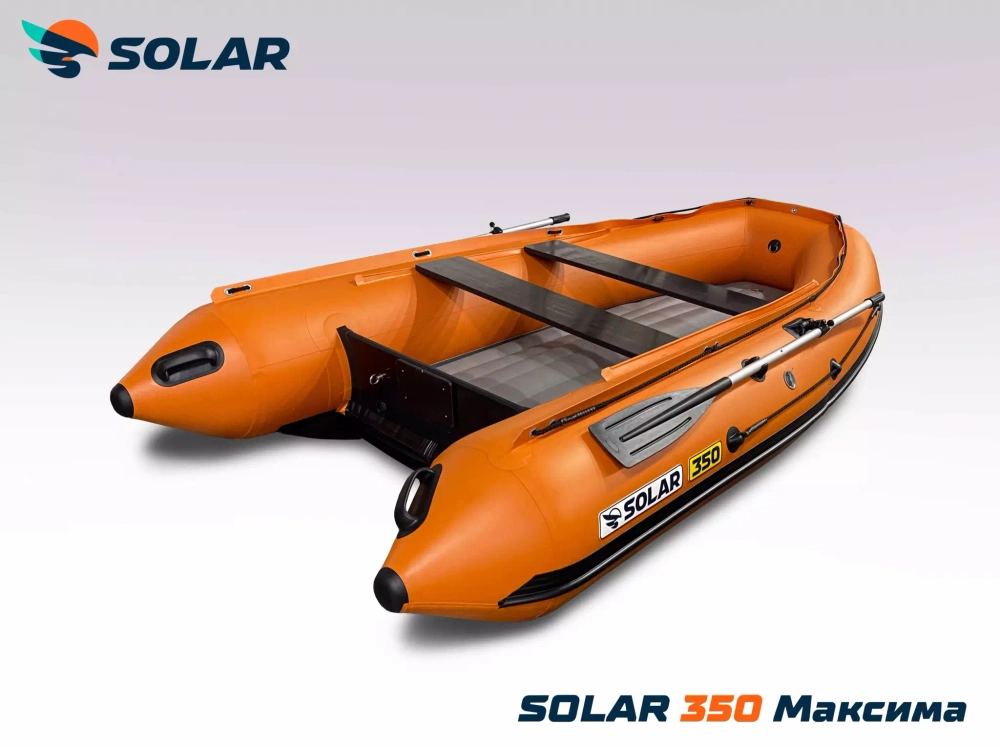 Лодка надувная моторная solar-350 к (максима)