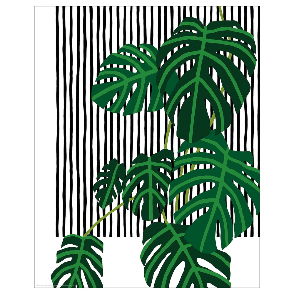 IKEA BILD  (ИКЕА БИЛД)  -  Плакат, Листья, 40x50 см