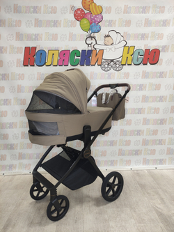 Коляска модульная Carrello Ultra CRL-6527 Floral Beige