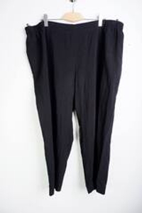 Брюки из жатой ткани, визуально на 60 размер