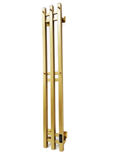 Полотенцесушитель электрический с/т Comfysan Alto-K EC-3 120/15, MAT GOLD RAL