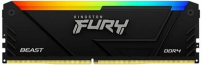 Оперативная память KINGSTON FURY Beast DDR4 32GB 3200MHz CL16 UDIMM KF432C16BB2A/32