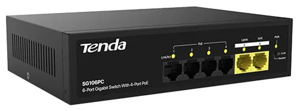 Коммутатор Tenda Tenda SG106PC