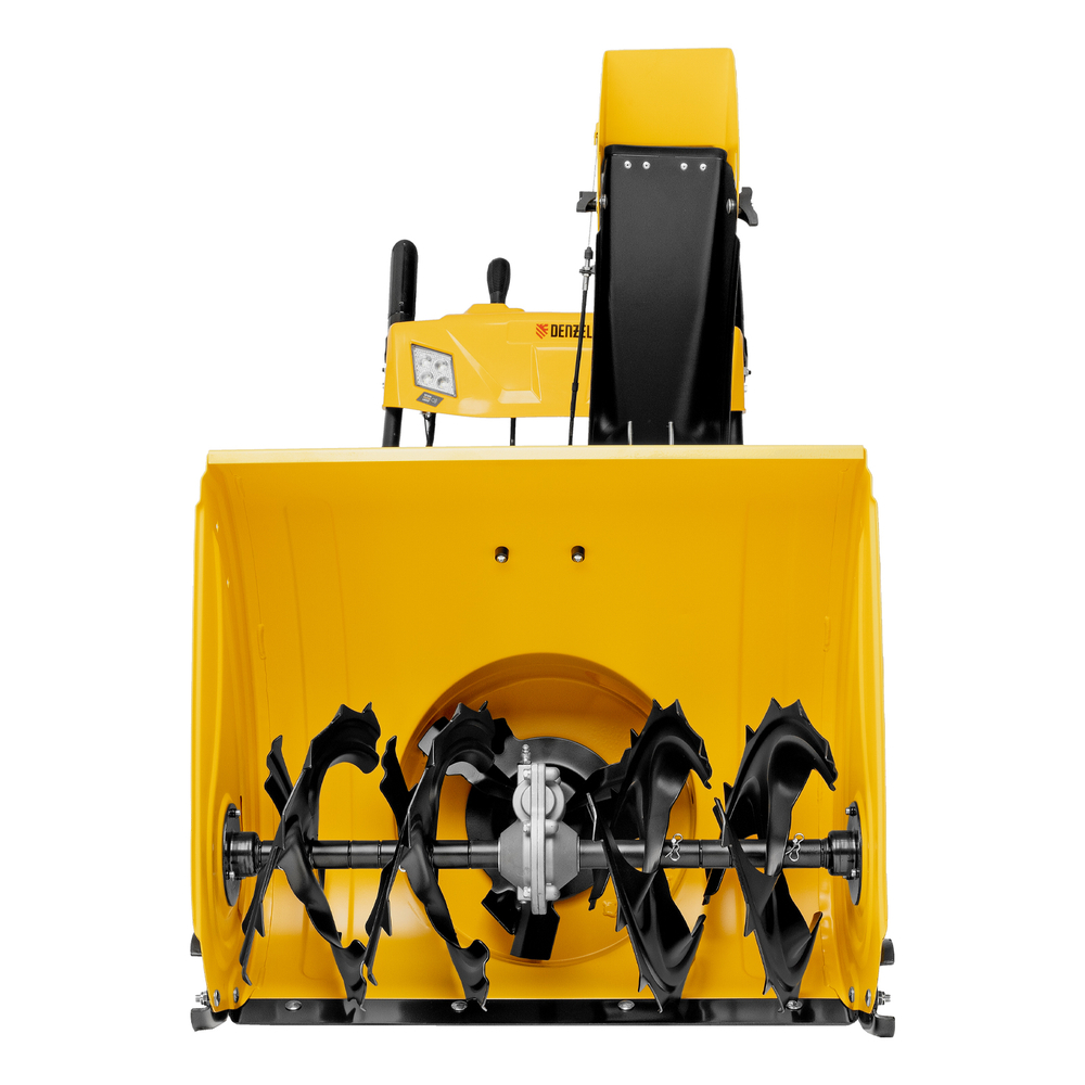 Бензиновая снегоуборочная машина SBM 610S PRO, 212 cc, электростартер, фара, обогрев Denzel