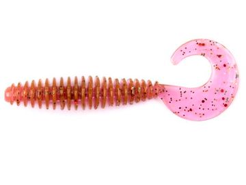 Слаги съедобные LJ Pro Series ULTRAWORM CURLY 2,0in (5 см), цв. S14, 9 шт.