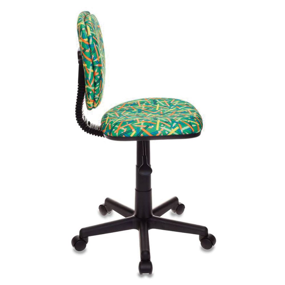 Кресло детское Бюрократ CH-204NX/PENCIL-GN зеленый карандаши, без подлокотников