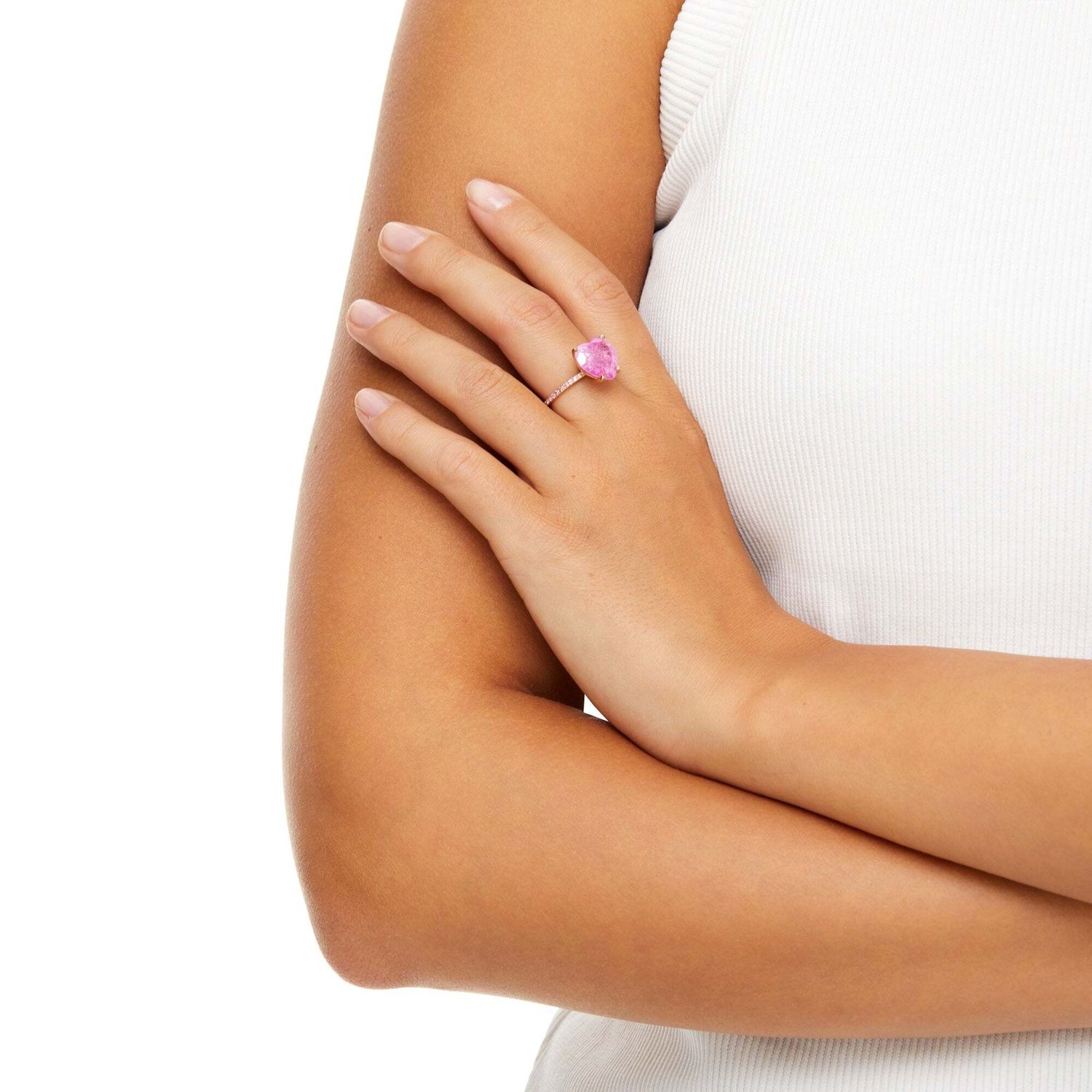 Кольцо Sex in the City Ring – Dark Rose