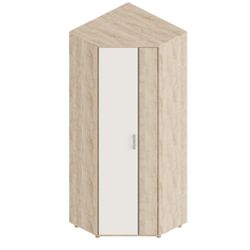 Шкаф угловой "Граф" (Дуб баррик/перламутр), ЛДСП, Велес