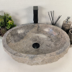 Раковина из мрамора Erozy Grey EM-64749 51*41*15 0188