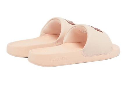 Сланцы Lacoste Serve Slide 1.0 - light pink/burgundy