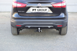 Фаркоп PT GROUP /съемный квадрат/ для NISSAN Qashqai 2014-(паспорт и сертификат в комплекте)(без электрики) арт.NQH-14-991122.00