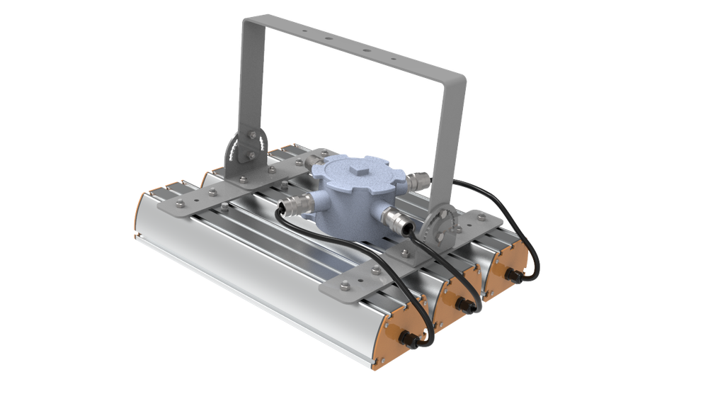 Светильник LED взрывозащищенный SVT-Str-MPRO-53W-Ex-TRIO-100