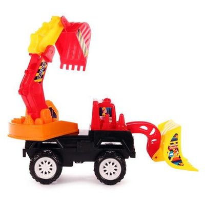 Экскаватор игрушечный 23см, ТС-02-039