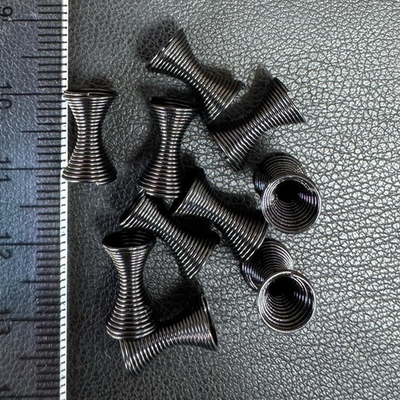 Бусины gun metal 12x7мм