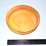 Деревянная тарелка Art of Siberia блюдце из сибирского кедра 160 мм.   T10