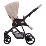 Детская коляска Bebetto Yoddi Pro 3 в 1 с автокреслом Avionaut Cosmo 01 св.бежевая кожа