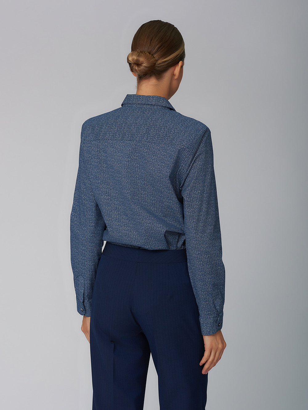 Рубашка приталенная