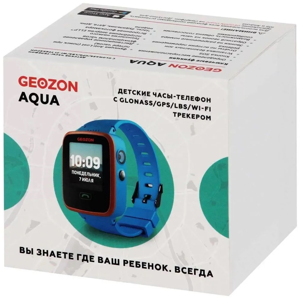 Смарт-часы GEOZON AQUA синий-синий