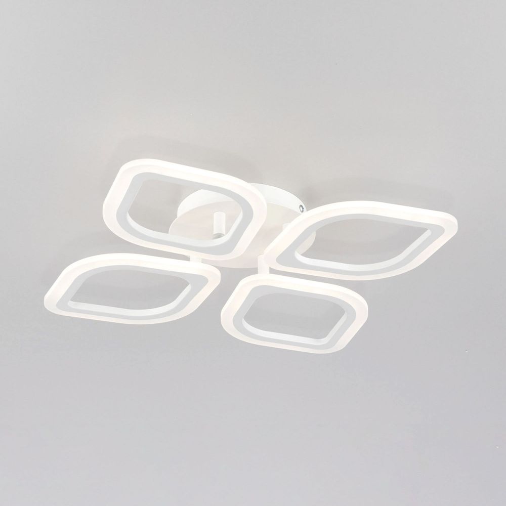 Citilux Ромби CL236040R LED Люстра с пультом Белая