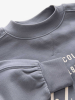 Толстовка и джоггеры в комплекте для девочки Next B10-252, Серый